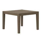 Modway Northlake Square Outdoor Patio Teak Side Table  