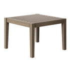 Modway Northlake 3-Piece Outdoor Patio Teak Wood Furniture Set with Armchair and Side Table