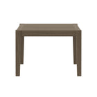 Modway Northlake Square Outdoor Patio Teak Side Table