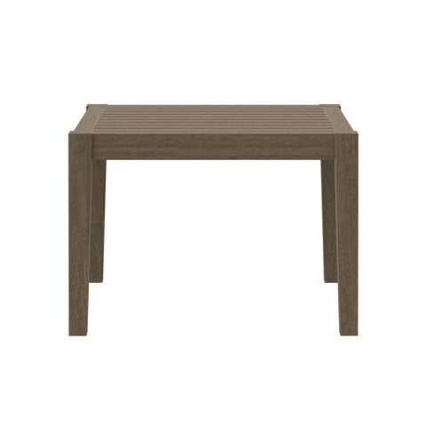 Modway Northlake Square Outdoor Patio Teak Side Table  
