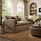 Modway Wellfleet 85" Slipcovered Fabric Sofa