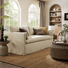 Modway Wellfleet 85" Slipcovered Fabric Sofa