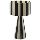 Modway Renae Handwoven Cotton Thread Striped Table Lamp