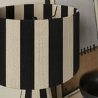 Modway Renae Handwoven Cotton Thread Striped Table Lamp