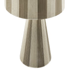 Modway Renae Handwoven Cotton Thread Striped Table Lamp