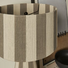 Modway Renae Handwoven Cotton Thread Striped Table Lamp