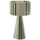 Modway Gia Handwoven Cotton Thread Striped or Plain Table Lamp  