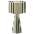 Modway Gia Handwoven Cotton Thread Striped or Plain Table Lamp