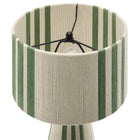 Modway Gia Handwoven Cotton Thread Striped or Plain Table Lamp