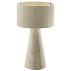 Modway Gia Handwoven Cotton Thread Striped or Plain Table Lamp