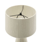 Modway Gia Handwoven Cotton Thread Striped or Plain Table Lamp