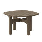 Modway Saratoga Square Outdoor Patio Teak Wood Side Table  