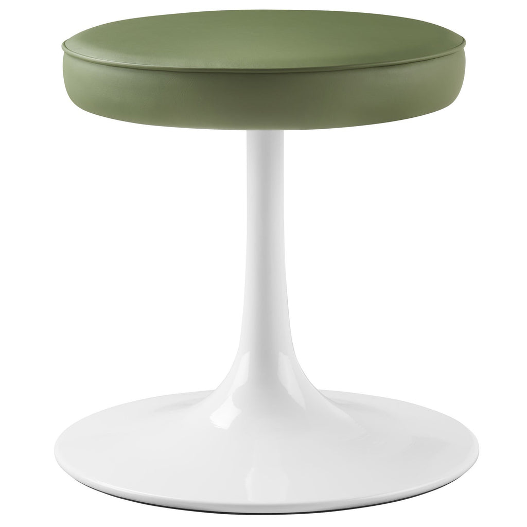 Modway Lippa Vegan Leather Round Stool  