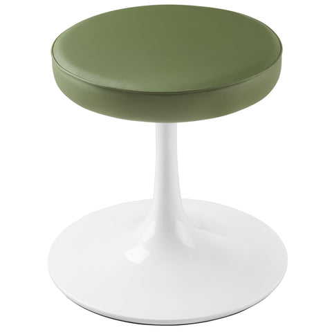 Modway Lippa Vegan Leather Round Stool  
