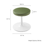 Modway Lippa Vegan Leather Round Stool