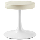 Modway Lippa Vegan Leather Round Stool  
