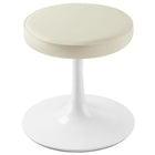 Modway Lippa Vegan Leather Round Stool
