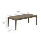 Modway Northlake 9-Piece Outdoor Patio Teak Wood Dining Set