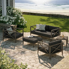Modway Northlake 5-Piece Outdoor Patio Teak Wood Furniture Set