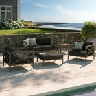 Modway Northlake 5-Piece Outdoor Patio Teak Wood Furniture Set