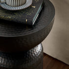 Modway Mella Metal Hammered Side Table
