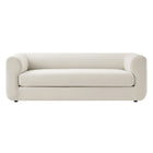 Modway Leif 89" Performance Velvet Upholstered Sofa