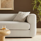 Modway Leif 89" Performance Velvet Upholstered Sofa