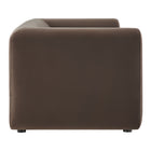 Modway Leif 89" Performance Velvet Upholstered Sofa