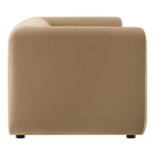 Modway Leif 89" Performance Velvet Upholstered Sofa
