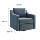 Modway Liora Performance Velvet Armchair