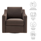 Modway Liora Performance Velvet Armchair