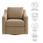Modway Liora Performance Velvet Armchair