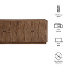 Modway Veda 72" Mango Wood Sideboard Cabinet