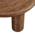 Modway Mavina Round Mango Wood Coffee Table