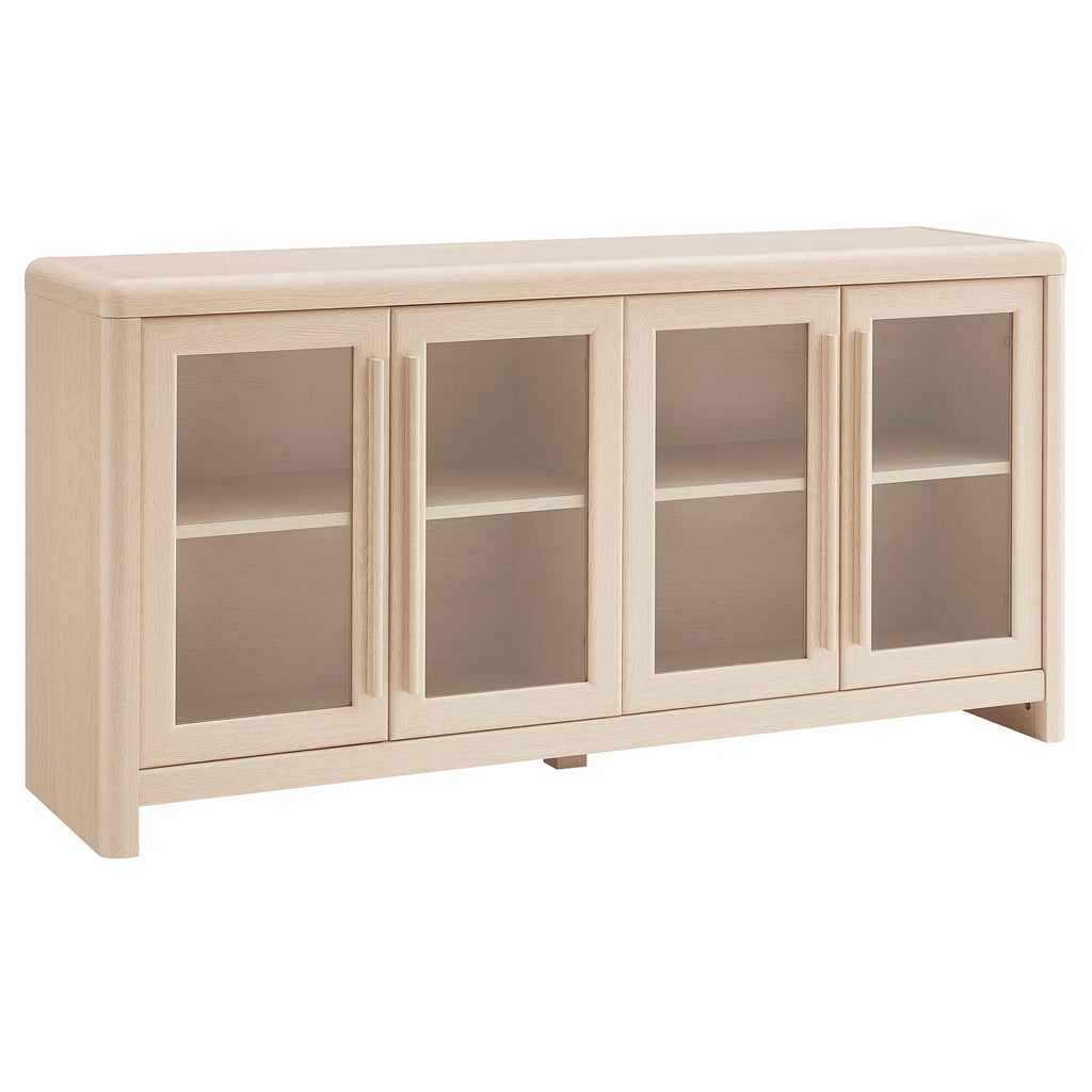 Modway Evren 4-Door Sideboard Storage Display Cabinet  
