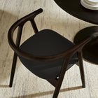 Modway Henry Vegan Leather and Wood Dining Chair