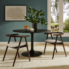 Modway Henry Vegan Leather and Wood Dining Chair