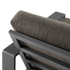 Modway Lirienne Outdoor Patio Aluminum Faux Wood Armchairs Set of 2