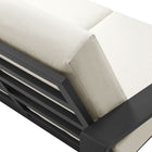 Modway Lirienne Outdoor Patio Aluminum Loveseat