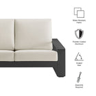 Modway Lirienne Outdoor Patio Aluminum Loveseat