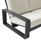 Modway Lirienne Outdoor Patio Aluminum Sofa