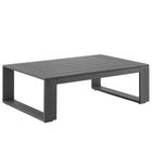 Modway Lirienne Outdoor Patio Aluminum Coffee Table  