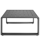 Modway Lirienne Outdoor Patio Aluminum Coffee Table