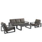 Modway Lirienne 4-Piece Outdoor Patio Aluminum Furniture Set EEI-7306
