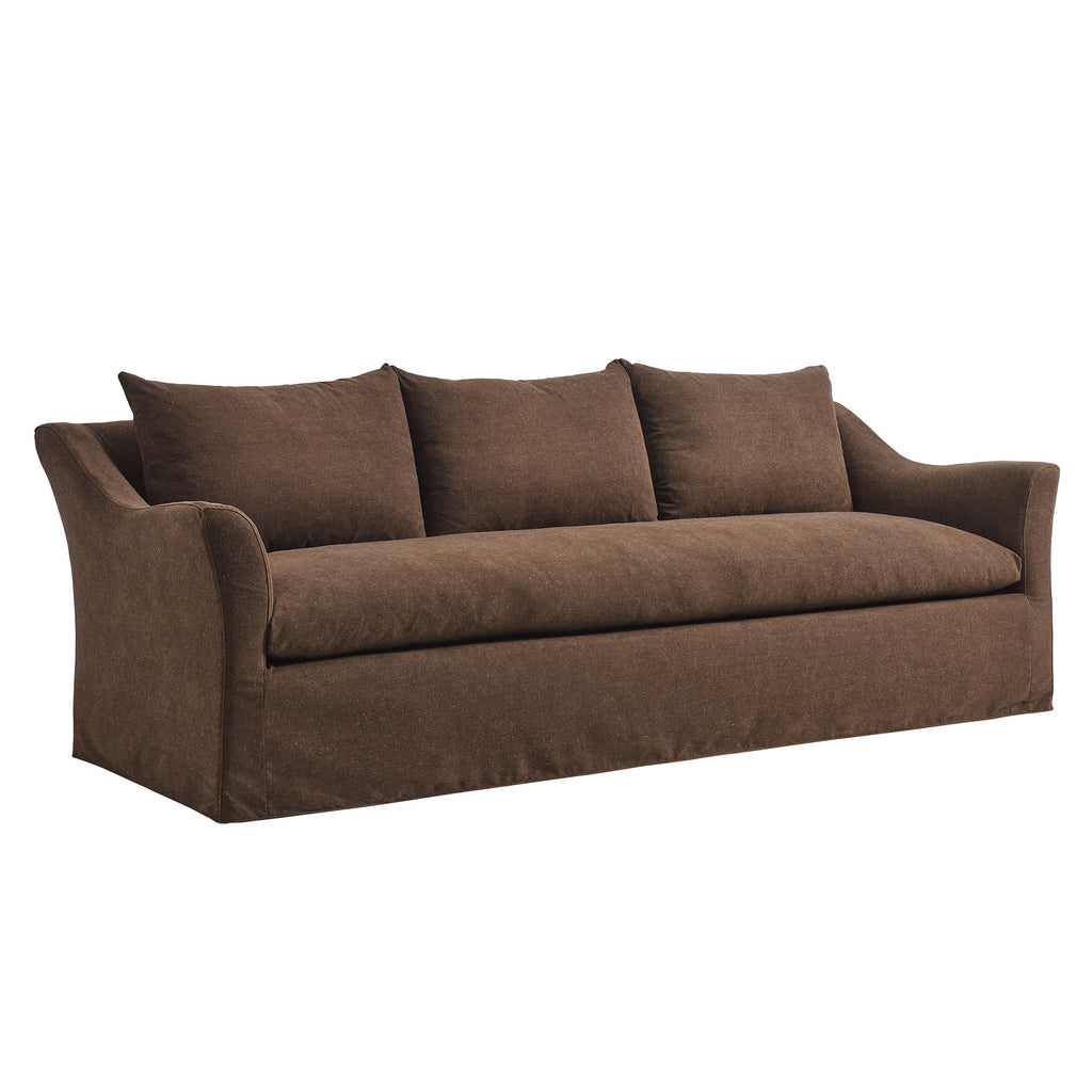 Modway Somerset 92" Linen Blend Slipcovered Sofa