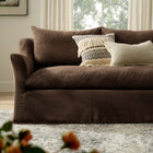 Modway Somerset 92" Linen Blend Slipcovered Sofa