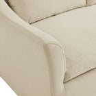 Modway Somerset 92" Linen Blend Slipcovered Sofa