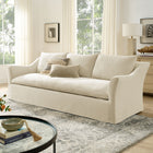 Modway Somerset 92" Linen Blend Slipcovered Sofa