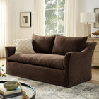 Modway Somerset 70" Linen Blend Slipcovered Loveseat