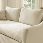Modway Somerset 70" Linen Blend Slipcovered Loveseat